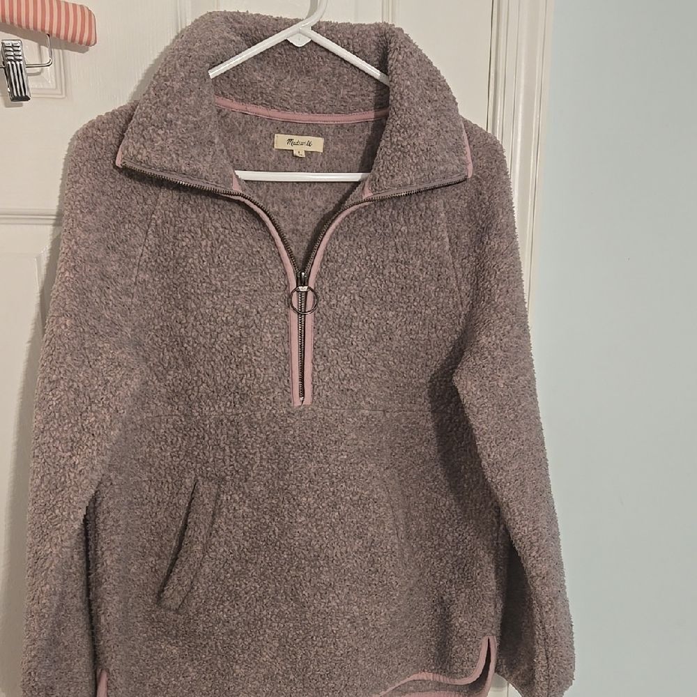 Plush Pink Pullover Sweater
